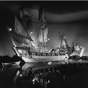 Disneyland Pirates of the Caribbean Ship canvas print Disney Fine Art